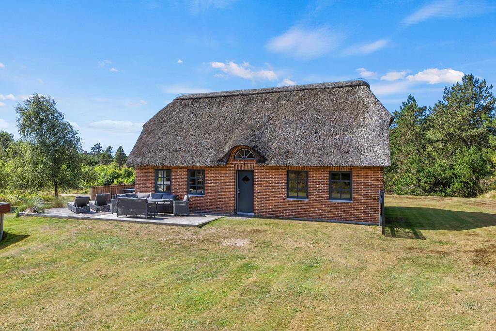 Gemütliches Ferienhaus mit Strohdach in Havneby auf Rømø in Sønderstrand, Havneby