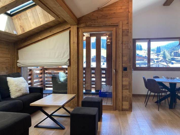Hôtel pour 6 personnes, avec Balcon ainsi que Terrasse et Vue