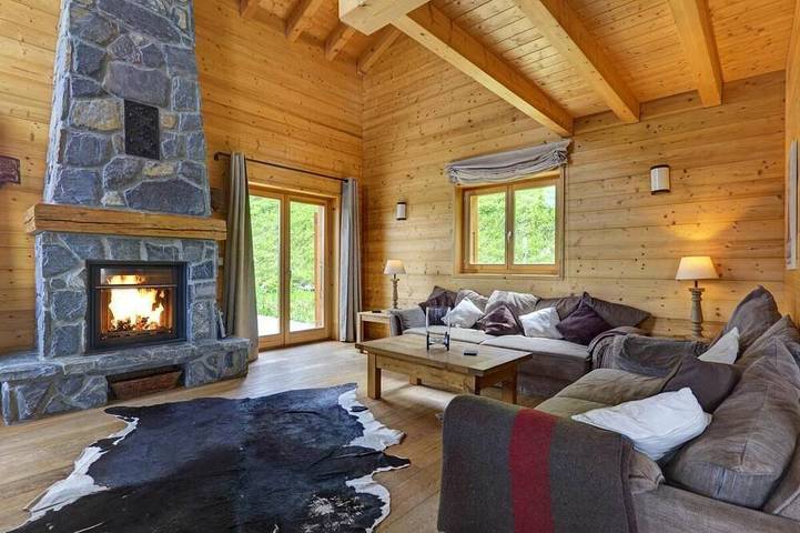 Chalet für 12 Personen, mit Sauna und Balkon