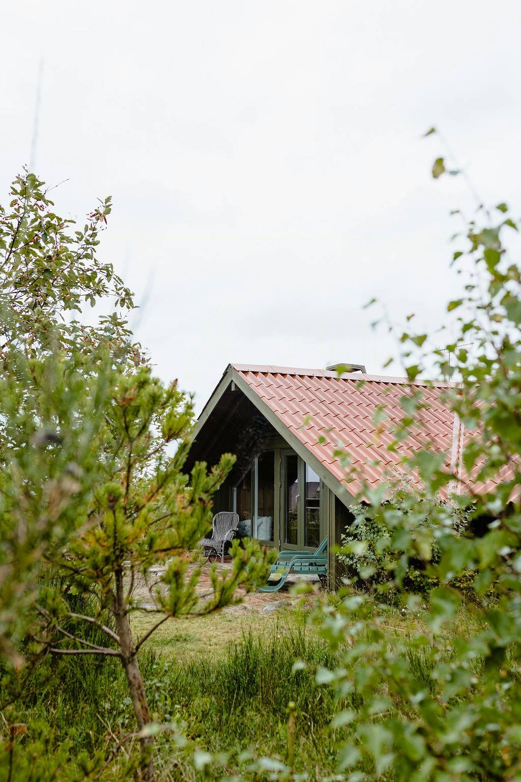 Simple living lige ud til havet in Rågeleje, Kattegat