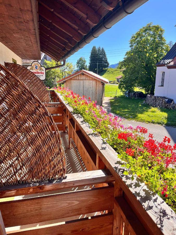 B&B für 2 Personen, mit Balkon in Immenstadt