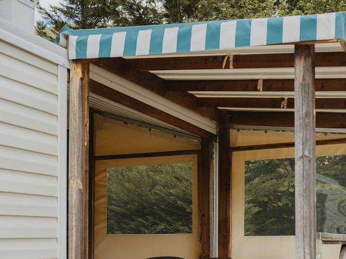 Mobil home pour 6 personnes, avec piscine, animaux acceptés dans Béarn - 3