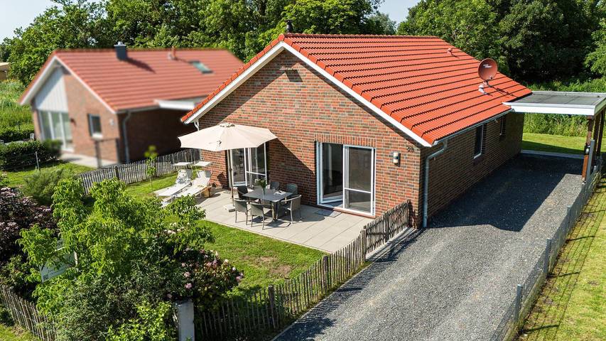 Ferienhaus für 6 Personen, mit Seeblick und Garten in Jade - 4