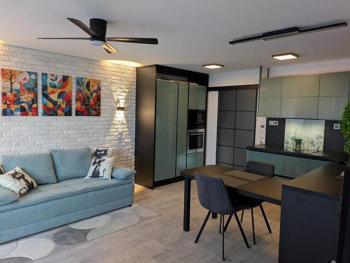 Appartement de vacances pour 2 personnes, avec terrasse et vue