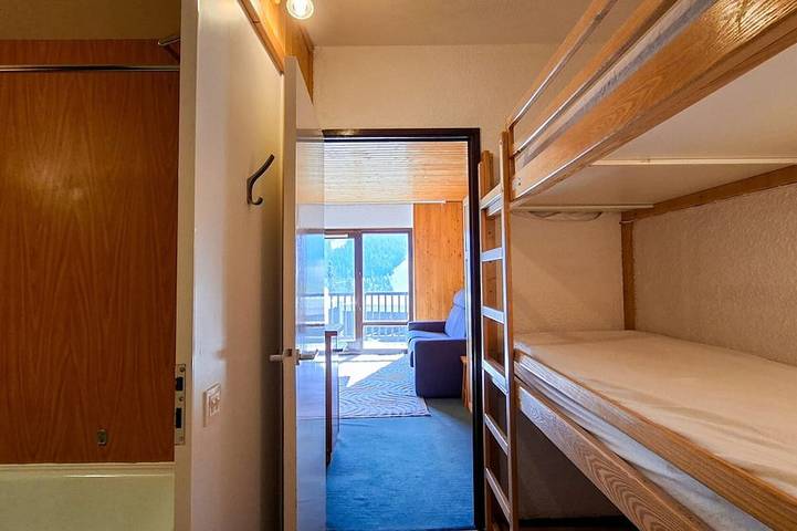 Ganze Wohnung, Komfortables Studio in Flaine, Balkon, nahe Pisten in Flaine, Arâches-la-Frasse