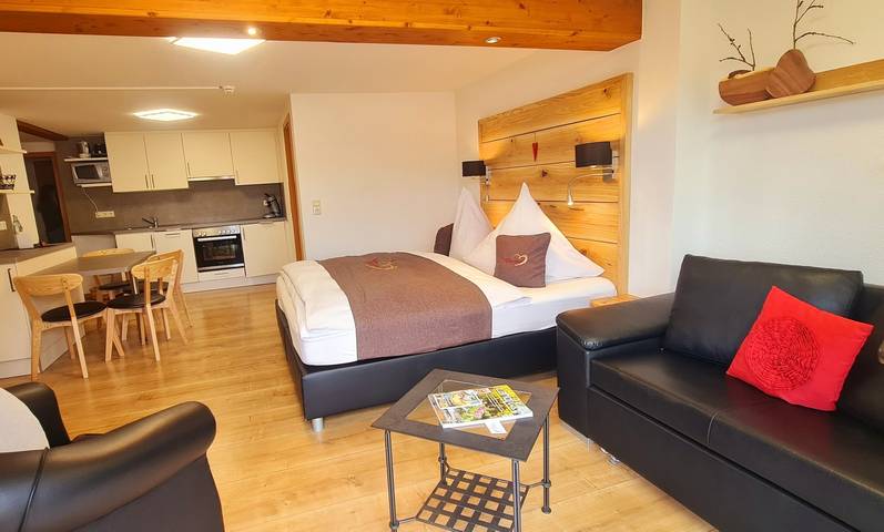 Ferienwohnung für 4 Personen, mit Balkon und Terrasse sowie Garten und Ausblick in Fröhnd - 2