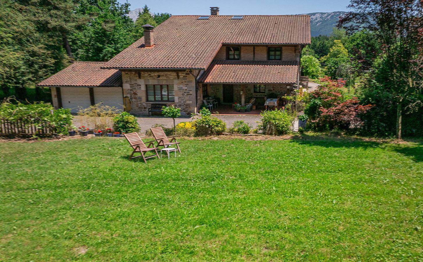 Maison de vacances pour 8 personnes avec terrasse in Otxandio, Chaîne Cantabrique