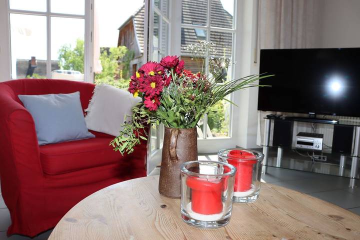 Ferienwohnung für 3 Personen, mit Garten und Terrasse sowie Ausblick, mit Haustier in Born a. Darß - 3