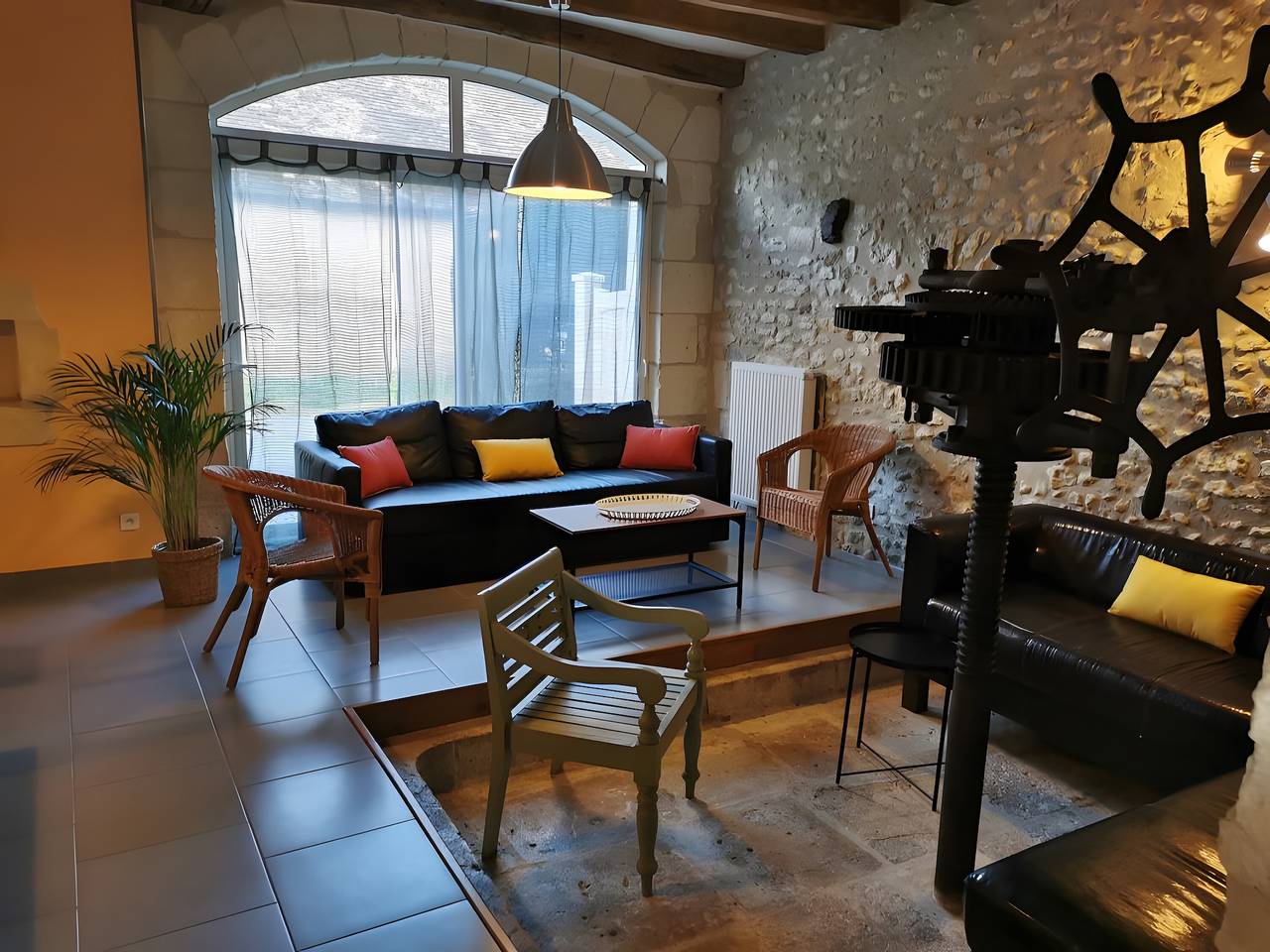 Gîte Le Pressoir 8p - Le Petit Villeneuve in Saint-Georges-sur-Cher, Région de Blois