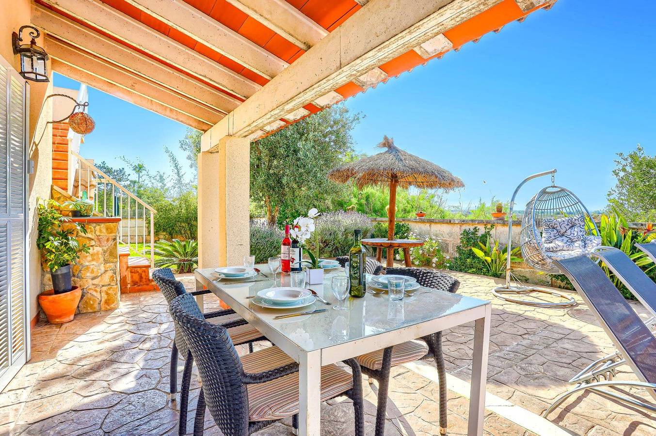 Villa für 5 Personen mit Garten in Playa de Muro, Muro