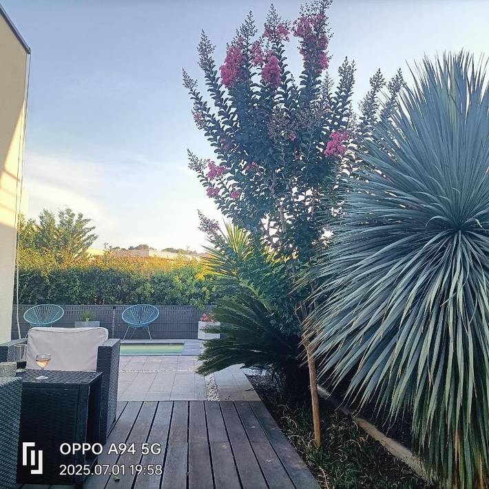 Chambre d’hôte pour 2 personnes, avec terrasse et piscine à Agde - 2