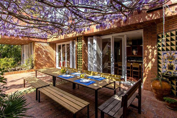 Casa rural para 22 personas, con Balcón además de Terraza y Jardín en Altafulla - 4