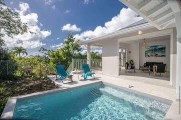 Cottage pour 4 personnes, avec terrasse et piscine à Sainte-Anne (Martinique)