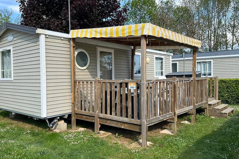 Location Mobil-home en drome dans un magnifique camping 4* in Châteauneuf-de-Galaure, Région de Valence