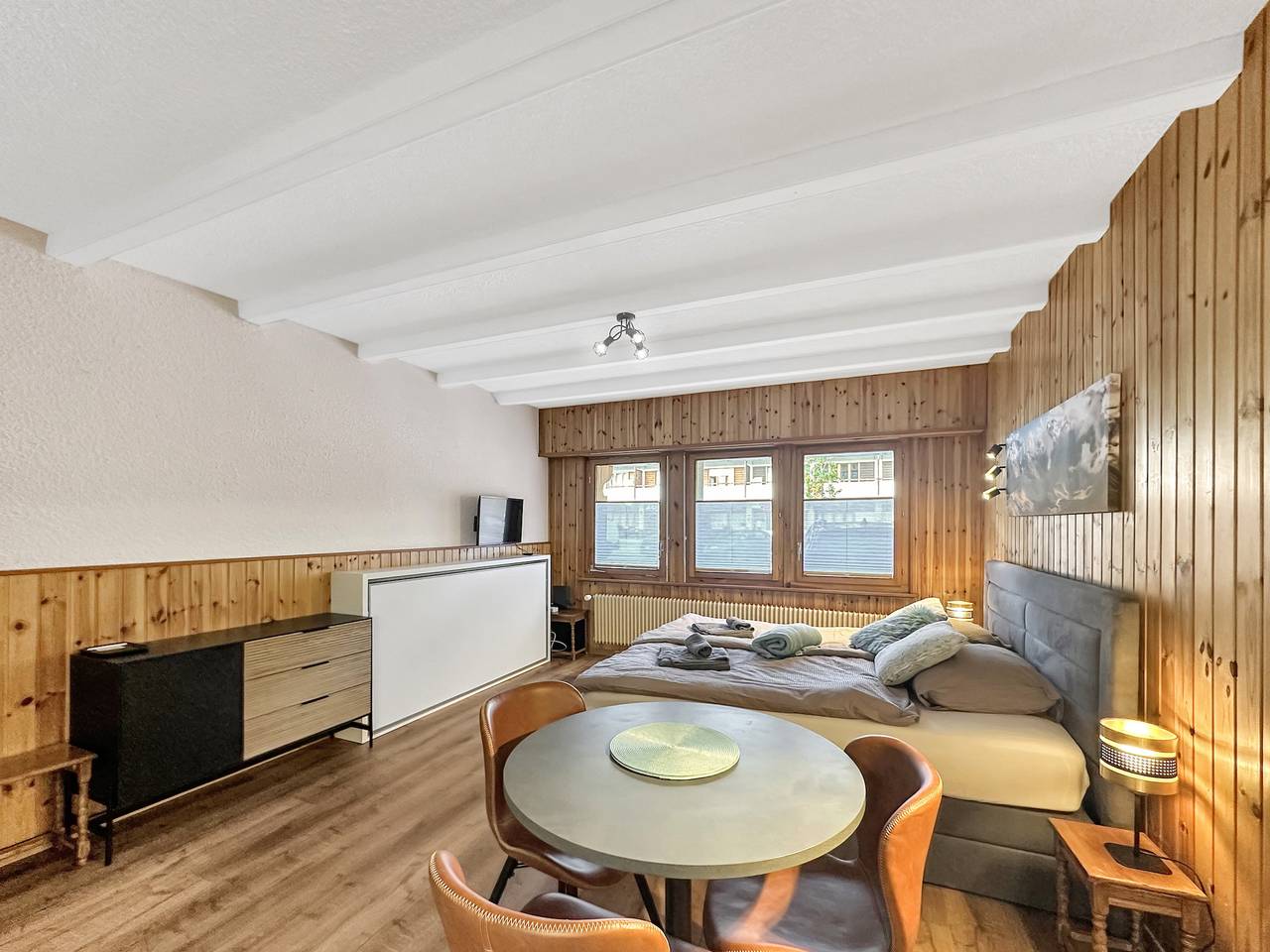 Gehele studio, Slopeside Studio - 4 Valleys - Swiss Alps in Les Masses, Vex