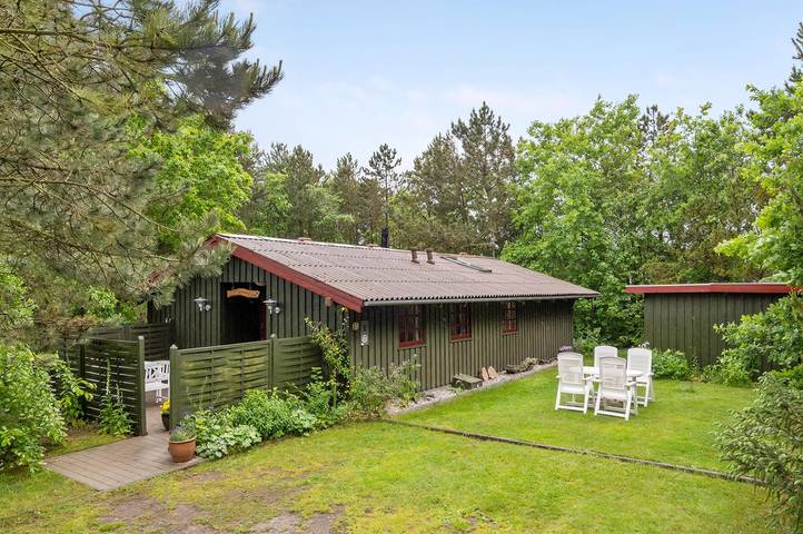 Ferieudlejning for 6 personer, med terrasse i Stauning