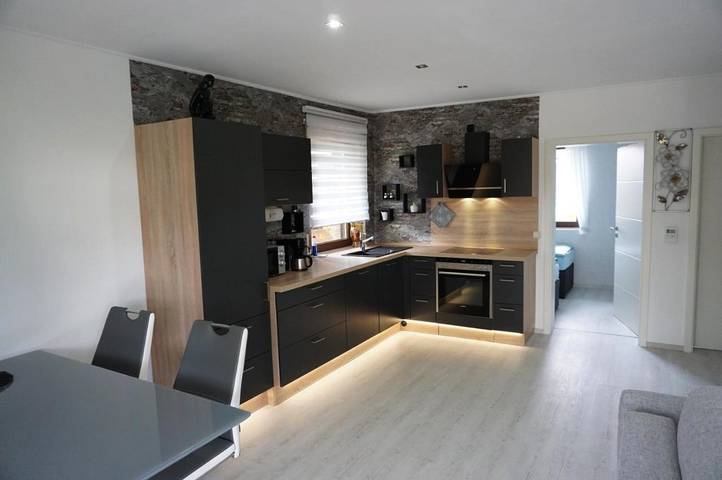 Ferienwohnung für 4 Personen, mit Balkon und Terrasse sowie Ausblick