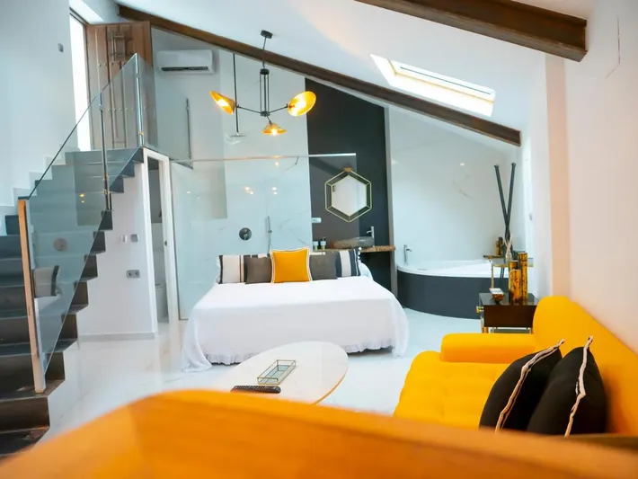 Ferienhaus für 2 Personen, mit Whirlpool - 1