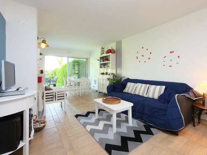 Location de vacances pour 4 personnes, avec jardin et terrasse à Cabourg