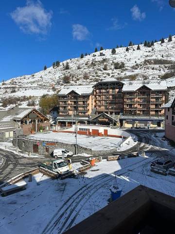 Gîte pour 4 personnes, avec balcon et vue dans Station De Valmeinier