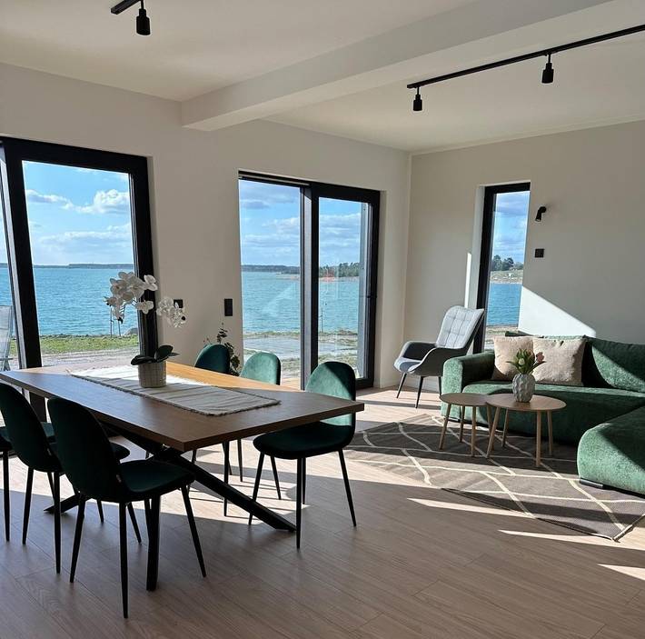 Ferienhaus für 8 Personen, mit Whirlpool und Balkon sowie Garten in der Oberlausitz