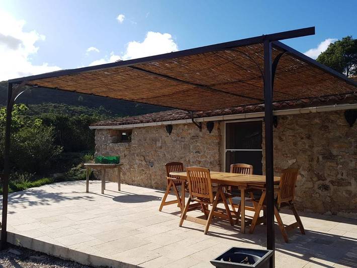 Location de vacances pour 5 personnes, avec terrasse à Durban-Corbières