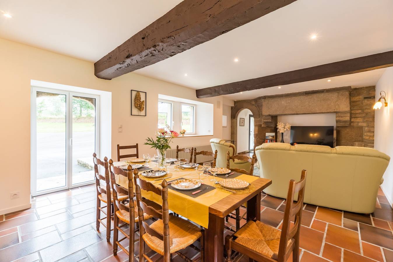 Gîte de Kerduraison - Maison avec grand jardin in Ploumilliau, Ceinture Dorée