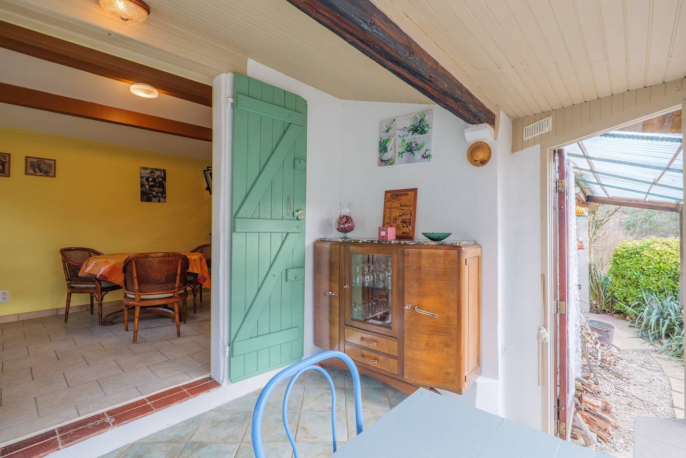 Gîte Lagachon: bergzicht, privéterras en tuin, foto 13