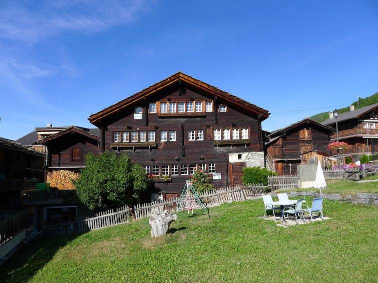 Ganze Ferienwohnung, Museum - 6-Bettwohnung in Grächen, Walliser Alpen