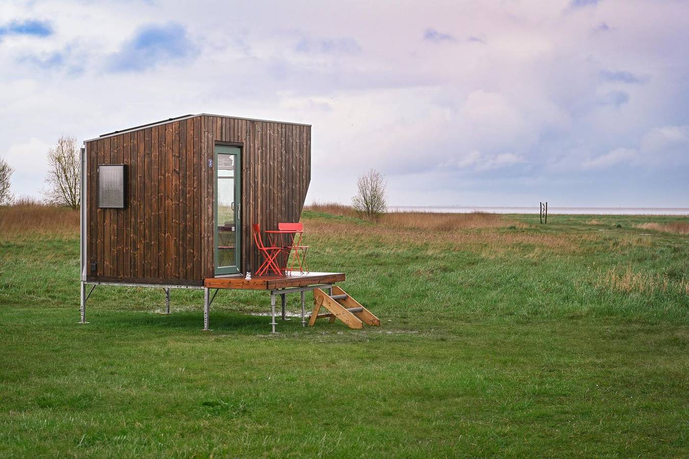 Nachhaltiges Sleep Space Off-Grid von Green Tiny Houses mit Nordseeblick in Wangerland, Metropolregion Bremen-Oldenburg