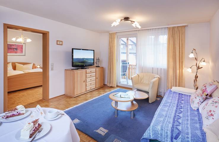 Ferienwohnung für 3 Personen, mit Balkon in Bräunlingen