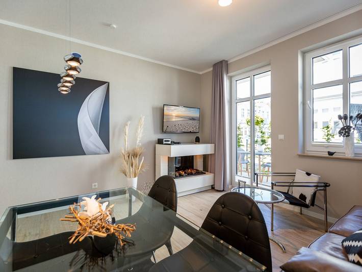 Ferienwohnung für 2 Personen, mit Terrasse, mit Haustier in Ahlbeck