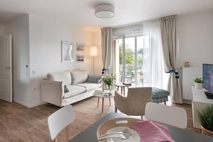 Location de vacances pour 2 personnes, avec piscine et jardin ainsi que vue et sauna, animaux acceptés à Plourin-lès-Morlaix - 4