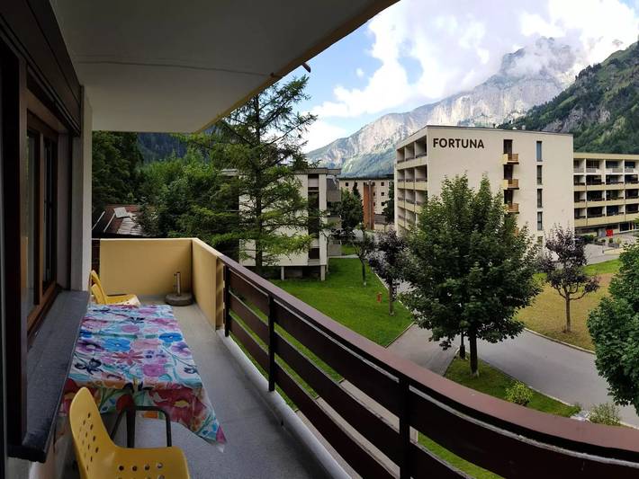 Ferienwohnung für 4 Personen, mit Balkon in Leukerbad
