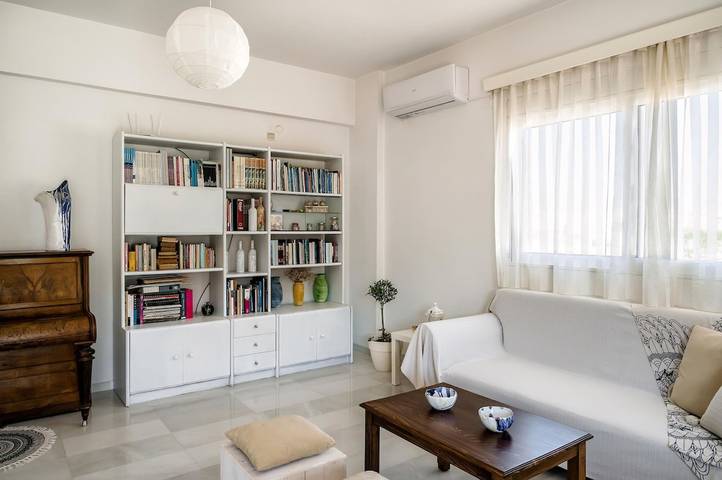 Apartamento entero, Apartamento de vacaciones para 7 personas con balcón in Region Heraklion
