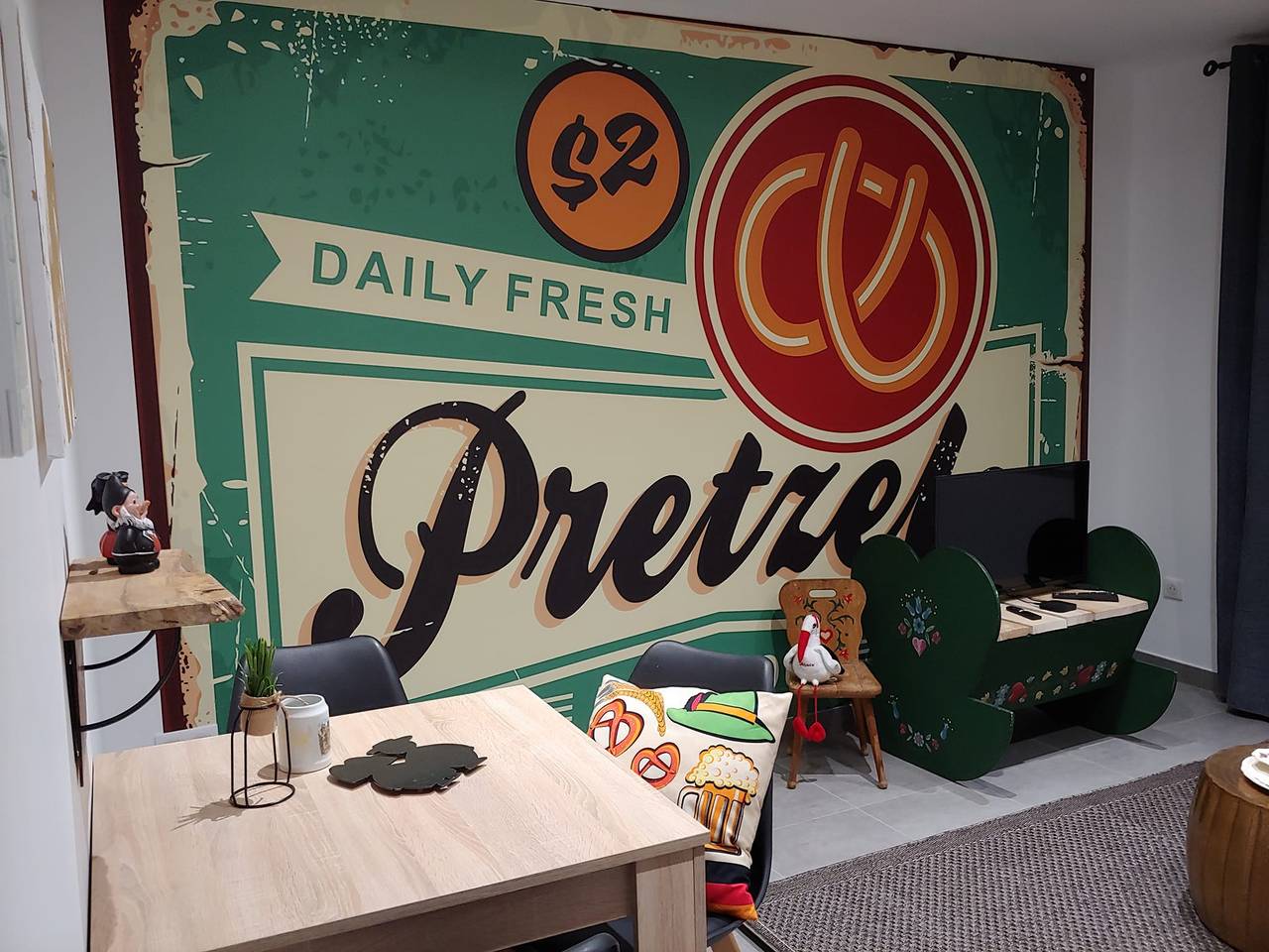 Ganze Wohnung, Lon1c/3p Bretzel Lover in Lubeln, Bolchen