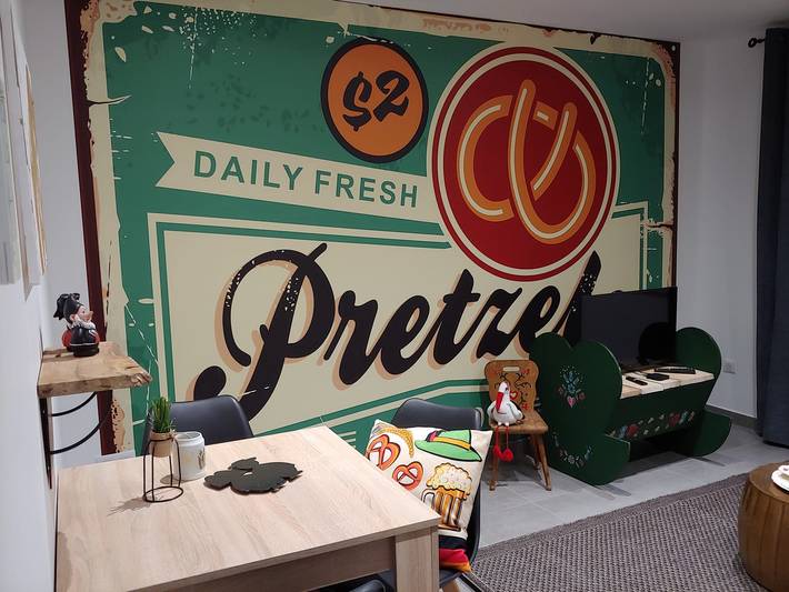 Gîte pour 4 personnes, avec jardin et terrasse dans Boulay-Moselle