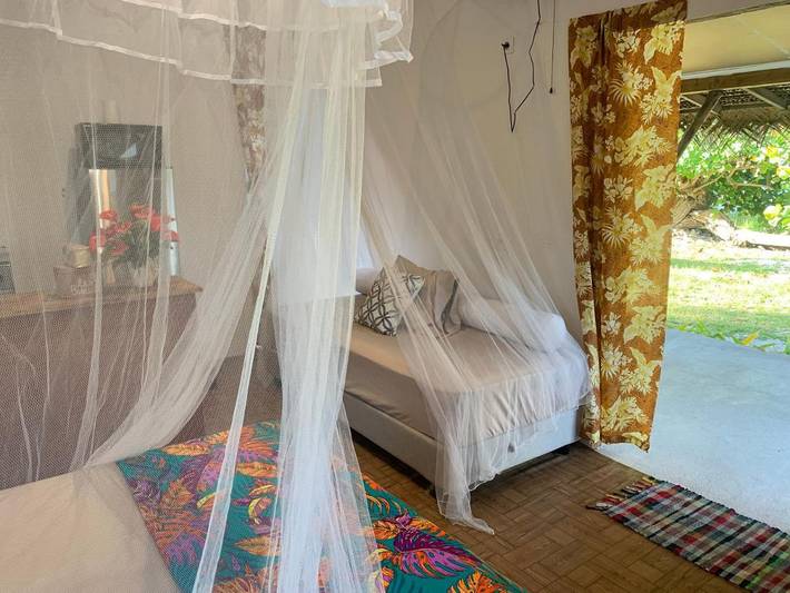 Chambre d’hôte pour 3 personnes, avec jardin ainsi que terrasse et vue, animaux acceptés dans Rangiroa - 4