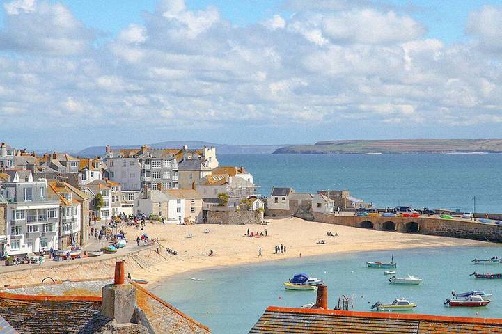 Ferienhaus für 6 Personen, mit Garten in St. Ives