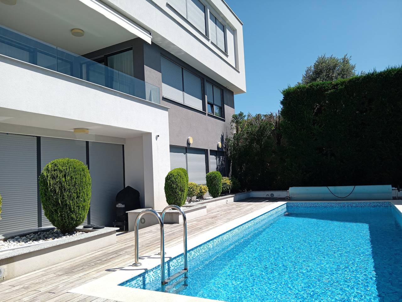 Ganze Wohnung, 2-Zimmer-Ferienwohnung mit Terrasse und Meerblick Vantacici, Krk A-25094-a in Zidarici, Krk