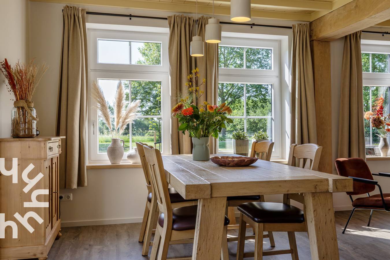 Vorderhaus in ländlicher Lage mit separatem Eingang und Garten in der Nähe von Lemelerberg in Regio Zwolle