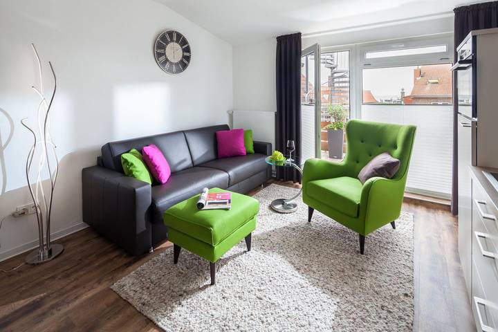 Ferienwohnung für 4 Personen, mit Balkon auf Juist