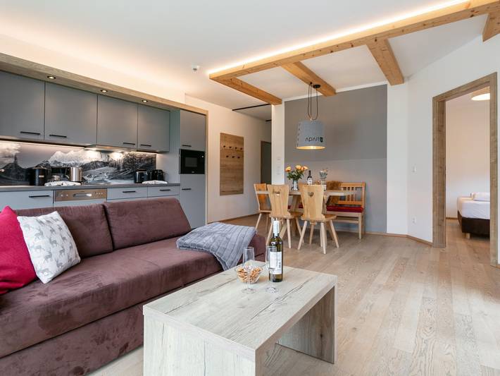 Ganze Wohnung, Komfortable Wohnung mit privater Sauna in Haus, Schladming-Dachstein