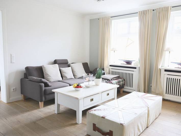 Ganze Wohnung, Lux. Ferienhaus mit Garten & Strandkorb für bis zu 6 Pers. in Westerland in Westerland, Sylt (Gemeinde)