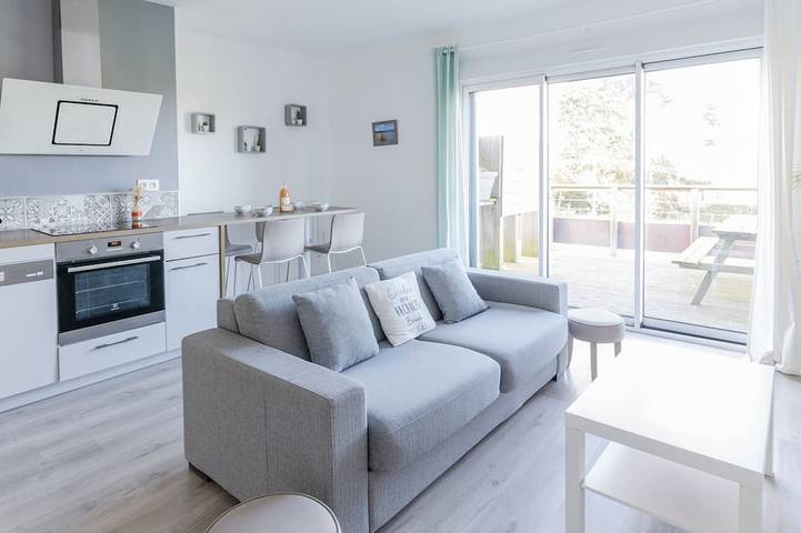Appartement de vacances pour 4 personnes, avec balcon, animaux acceptés