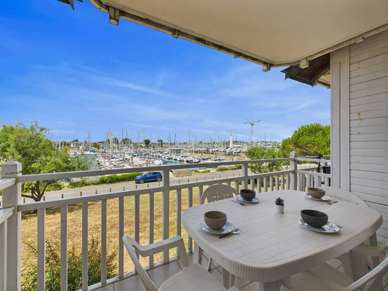 Apartamento entero, Face au port - 400m plage - Appart pour 2 in Kerjouanno, Arzon
