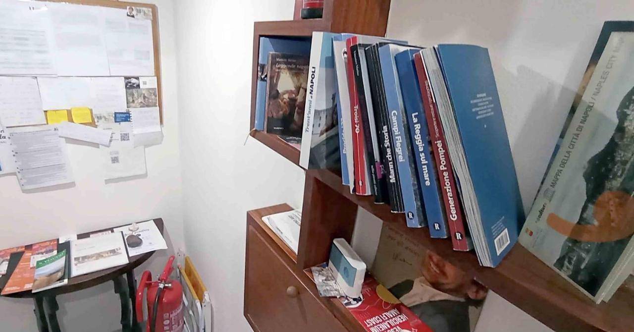 Quadruple Room with Private Bathroom in Portici, Parco nazionale del Vesuvio