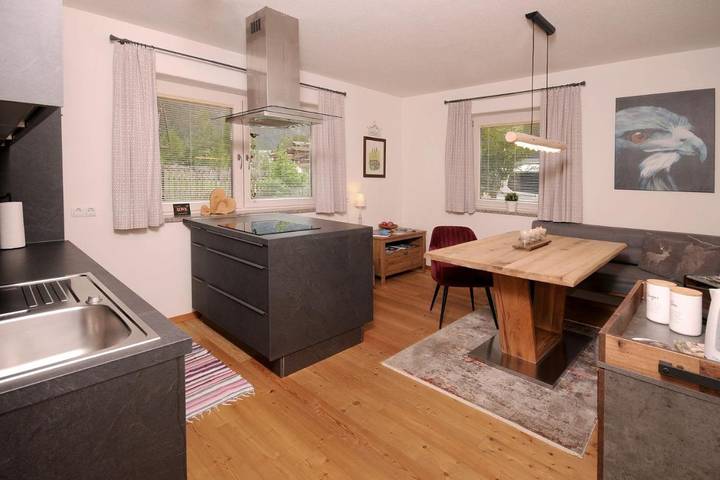 Ferienwohnung für 4 Personen, mit Ausblick und Terrasse in Ginzling