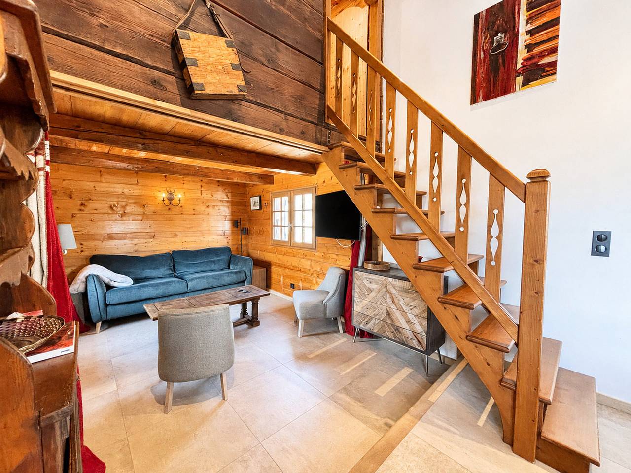 Renovated Chalet with Mont Charvin View and Wifi in Crest-Voland, Albertville region