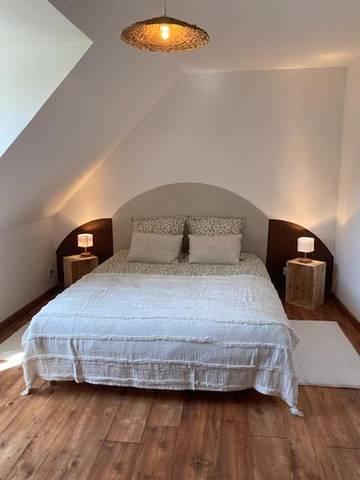 Gîte pour 3 personnes, avec vue et jardin dans Le Mesnil-Guillaume